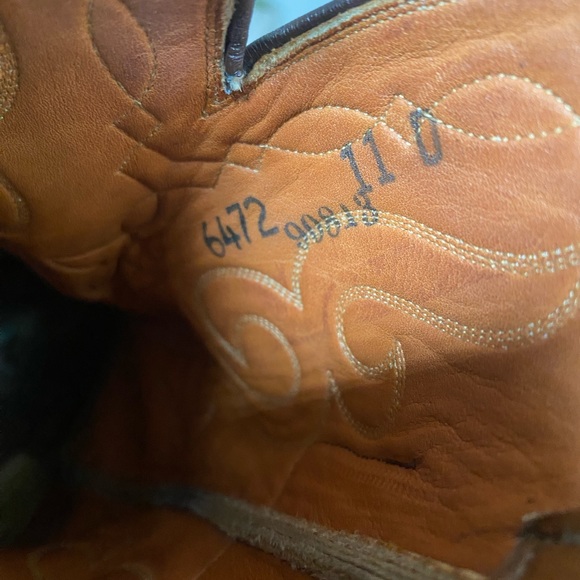 Lucchese vintage cowbow boots pre-1986